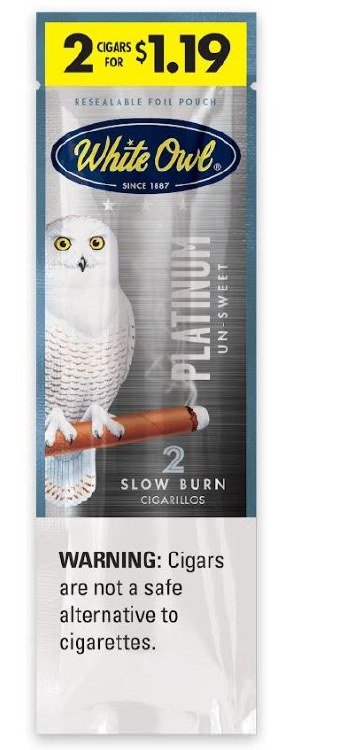 [41039] WHITE OWL 30CT 2/$1.19 PLATINUM