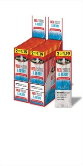 [41084] WHITE OWL 30CT 2/$1.19 RED WHITE & BERRY
