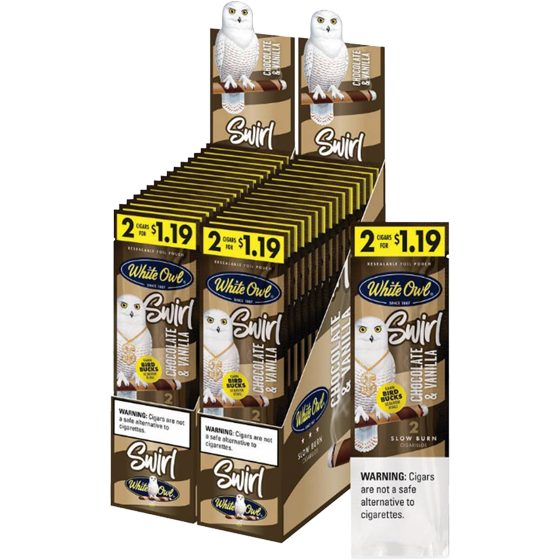 [41053] WHITE OWL 30CT 2/$1.19 SWIRL COCO&VANILLA