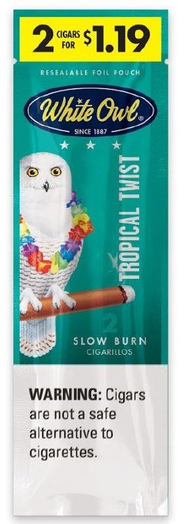 [41048] WHITE OWL 30CT 2/$1.19 TROPICAL TWIST