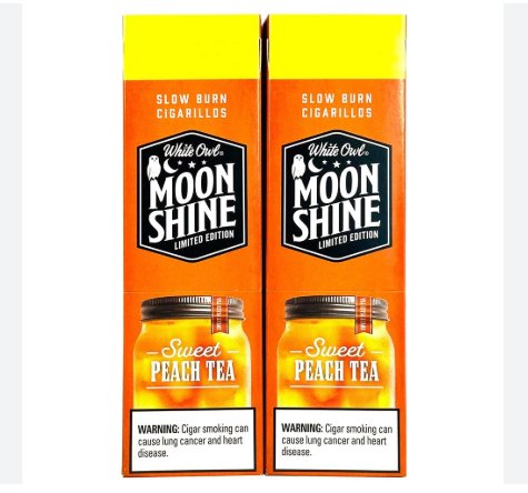 [20365] WHITE OWL SV2 30/2CT MOONSHINE PEACH TEA