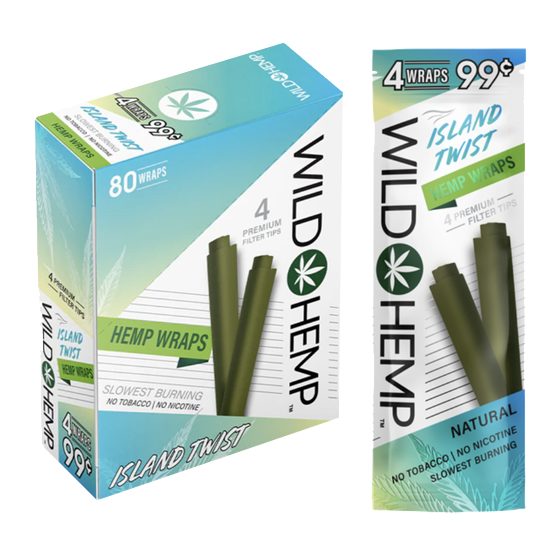 [23715] WILD HEMP 20CT 4/$.99 ISLAND TWIST