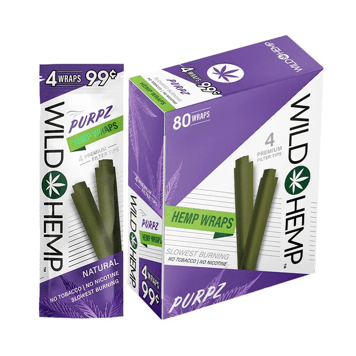 [23718] WILD HEMP 20CT 4/$.99 PURPZ