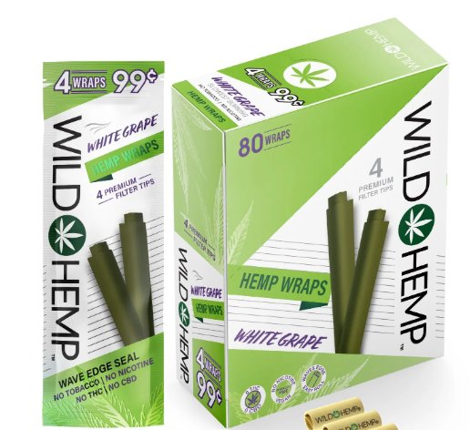 [25183] WILD HEMP 20CT 4/$.99 WHITE GRAPE
