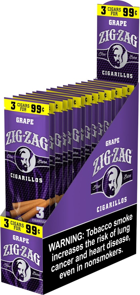 [20029] ZIG ZAG 15CT 3/$.99 GRAPE