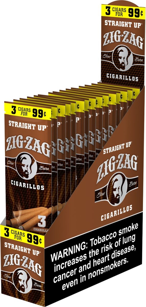 ZIG ZAG 15CT 3/$.99 STRAIGHT UP
