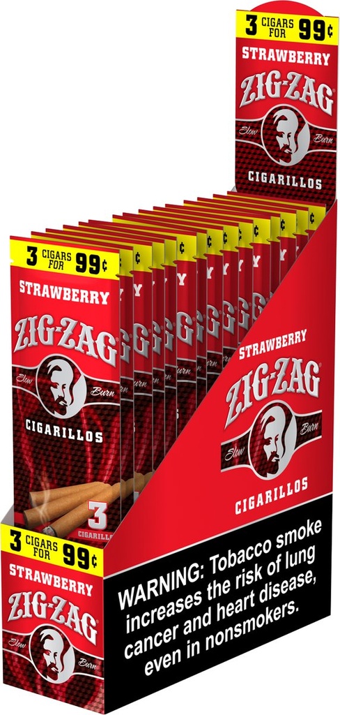 ZIG ZAG 15CT 3/$.99 STRAWBERRY