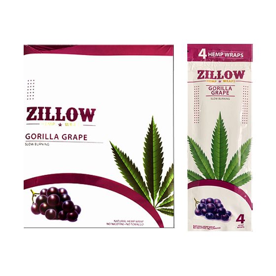 [27012] ZILLOW WRAPS 20CT GRAPE