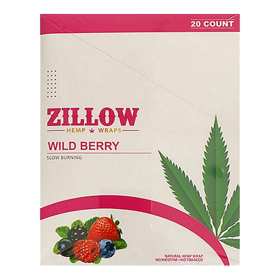 [27015] ZILLOW WRAPS 20CT WILD BERRY