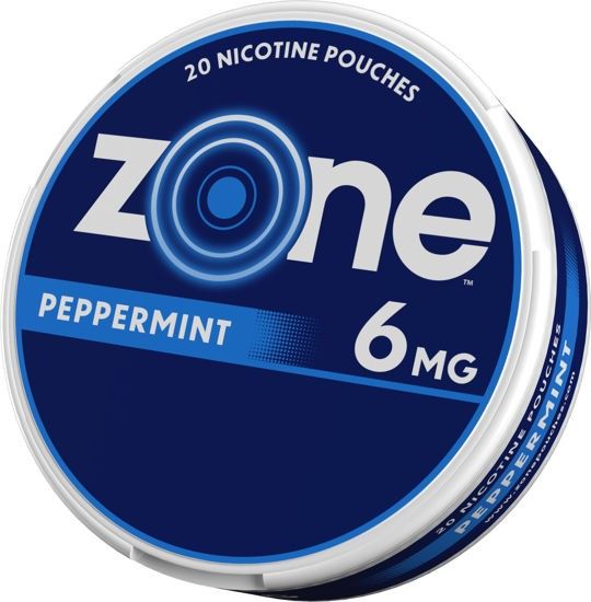 [1532] ZONE NICOTINE POUCH 6MG 5CT PEPPERMINT