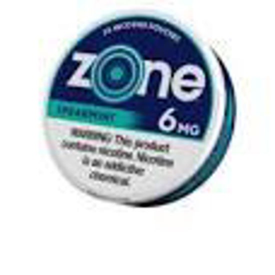 [36744] ZONE NICOTINE POUCH 6MG 5CT SPEARMINT