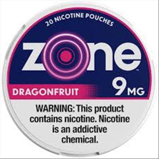 [36741] ZONE NICOTINE POUCH 9MG 5CT DRAGONFRUIT