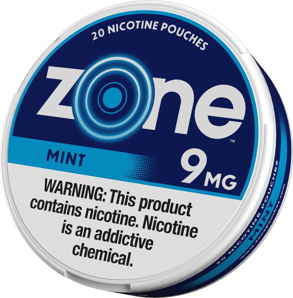 [36743] ZONE NICOTINE POUCH 9MG 5CT MINT