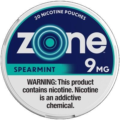 [36745] ZONE NICOTINE POUCH 9MG 5CT SPEARMINT