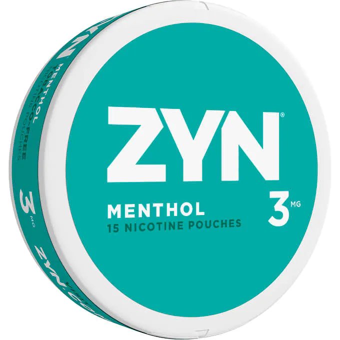 [24982] ZYN NICOTINE POUCH 3MG 5CT MENTHOL