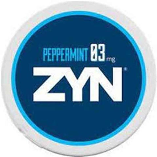 [36726] ZYN NICOTINE POUCH 3MG 5CT PEPPERMINT