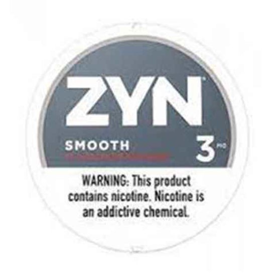 [24981] ZYN NICOTINE POUCH 3MG 5CT SMOOTH
