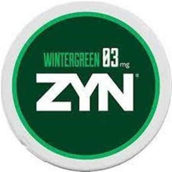 [24983] ZYN NICOTINE POUCH 3MG 5CT WINTERGREEN