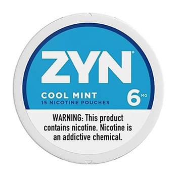 [20133] ZYN NICOTINE POUCH 6MG 5CT COOL MINT