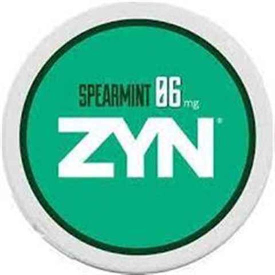 [20138] ZYN NICOTINE POUCH 6MG 5CT SPEARMINT
