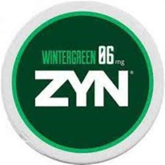 [36711] ZYN NICOTINE POUCH 6MG 5CT WINTERGREEN