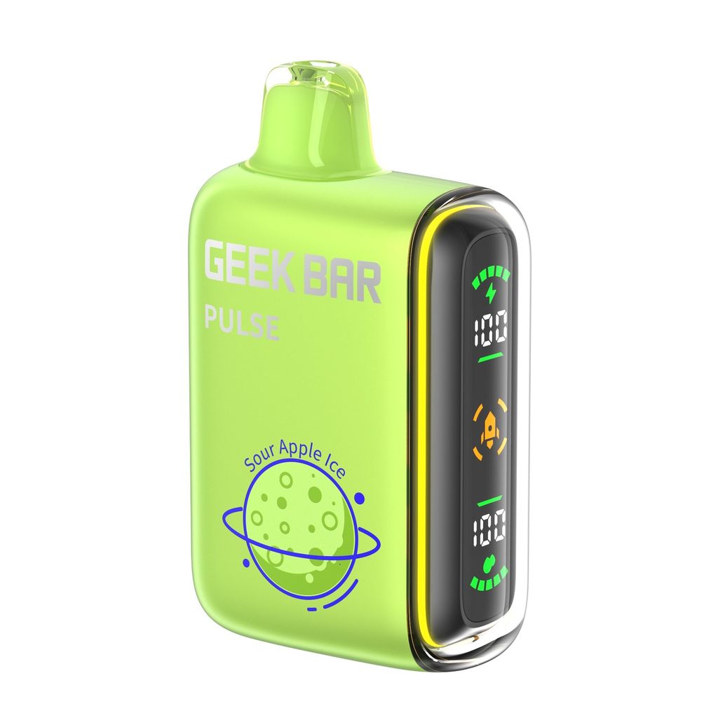 GEEK BAR PULSE 15K SOUR APPLE ICE