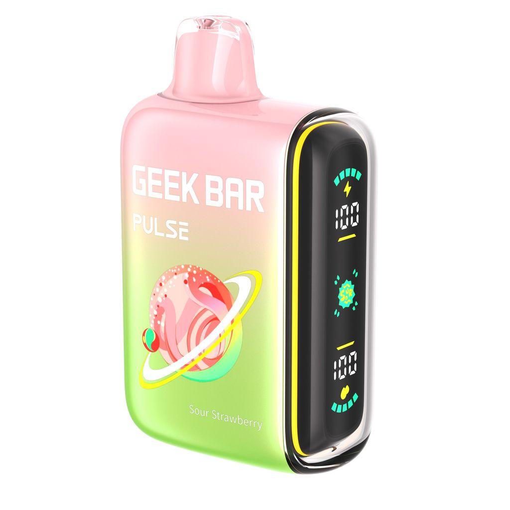 GEEK BAR PULSE 15K SOUR STRAWBERRY