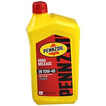 PENNZOIL HIGH MILEAGE 6CT 10W40