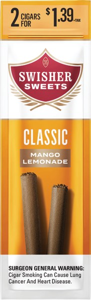 [42012] SWISHER 2/$1.39 30CT MANGO LEMONADE