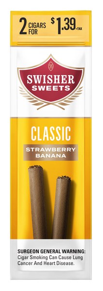 [20013] SWISHER 2/$1.39 30CT STRAWBERRY BANANA