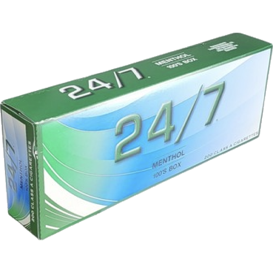 [40138] 24/7 MENTHOL BOX 100