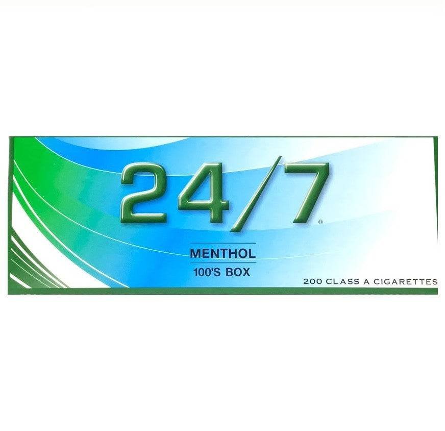 [40138] 24/7 MENTHOL BOX 100