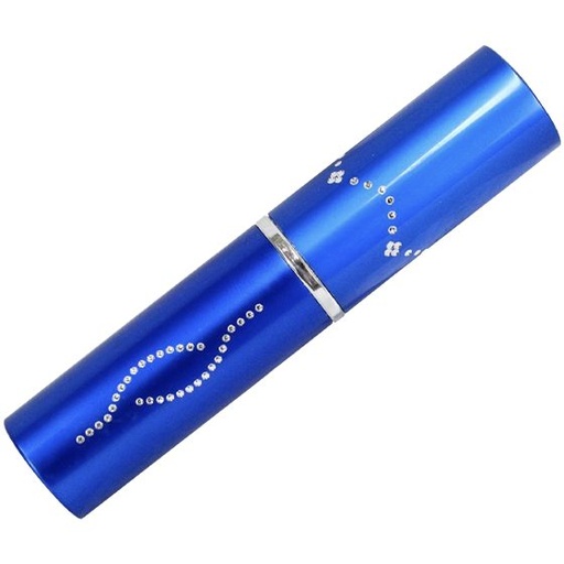 CHEETAH STUN GUN & PPR SPRAY DIAMOND LIPSTICK BLUE