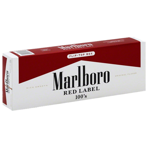MARLBORO RED LABEL BOX 100