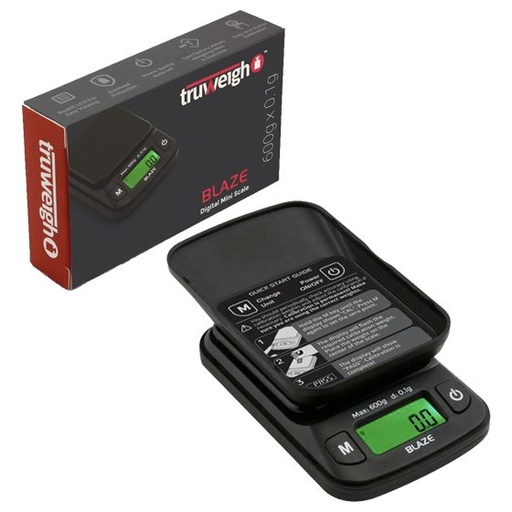 SCALE TRUWEIGH BLK BLAZE 600G