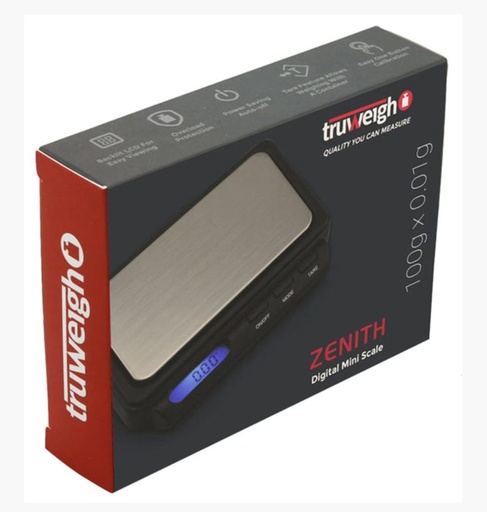 SCALE TRUWEIGH BLK ZENITH 600G