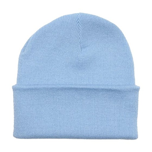 WINTER BEANIE SKY BLUE 12CT