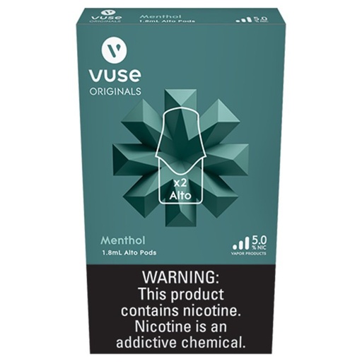 VUSE ALTO POD 2CT MENTHOL 5%