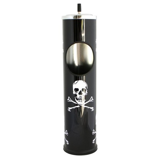 ASHTRAY FUJIMA 1CT FLORAL EYE SKULL