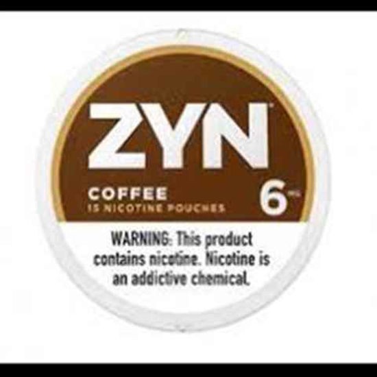 [20132] ZYN NICOTINE POUCH 6MG 5CT COFFEE