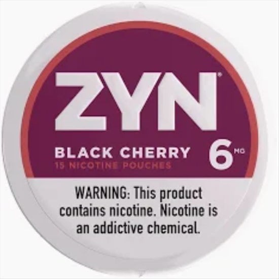 [24963] ZYN NICOTINE POUCH 6MG 5CT BLACK CHERRY