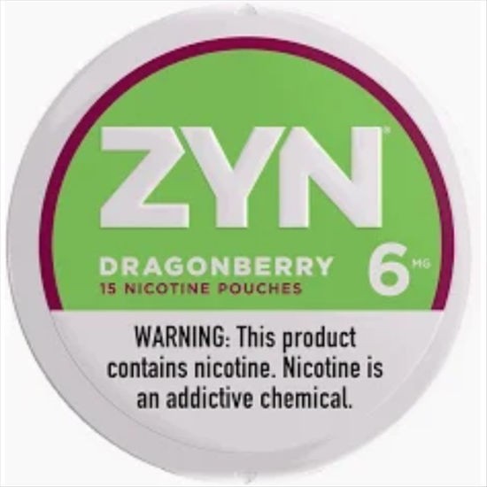 [24965] ZYN NICOTINE POUCH 6MG 5CT DRAGONBERRY