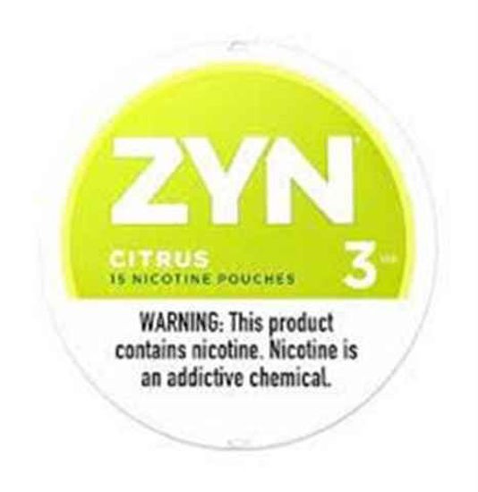 [24984] ZYN NICOTINE POUCH 3MG 5CT CITRUS