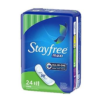 STAYFREE MAXI 24CT SUPER