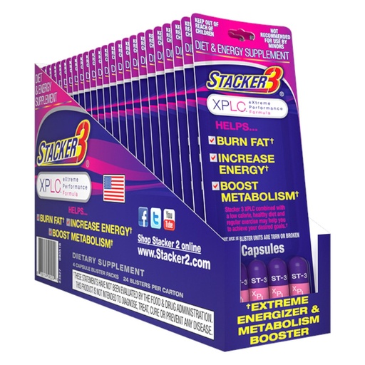 STACKER 3 BOX 24/4CT XPLC