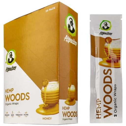 AFGHAN HEMP WOOD 25CT HONEY