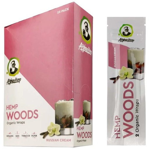 AFGHAN HEMP WOOD 25CT RUSSIAN CREAM