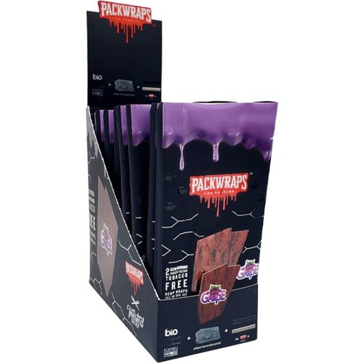 PACKWRAPS 10CT GUSHIN GRAPE
