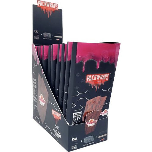 PACKWRAPS 10CT STRAWBERRY VANILLA