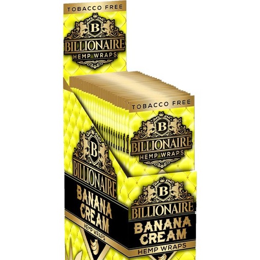 BILLIONAIRE WRAPS 25CT BANANA CREAM